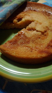 Gateau au lait ribot et caramel beurre salé